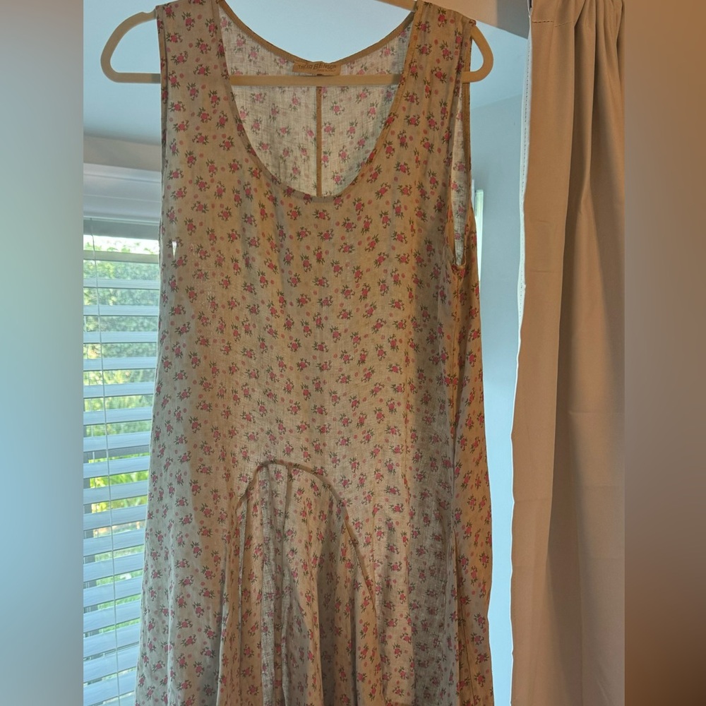 Gorgeous BOHO Italian linen jumper from France